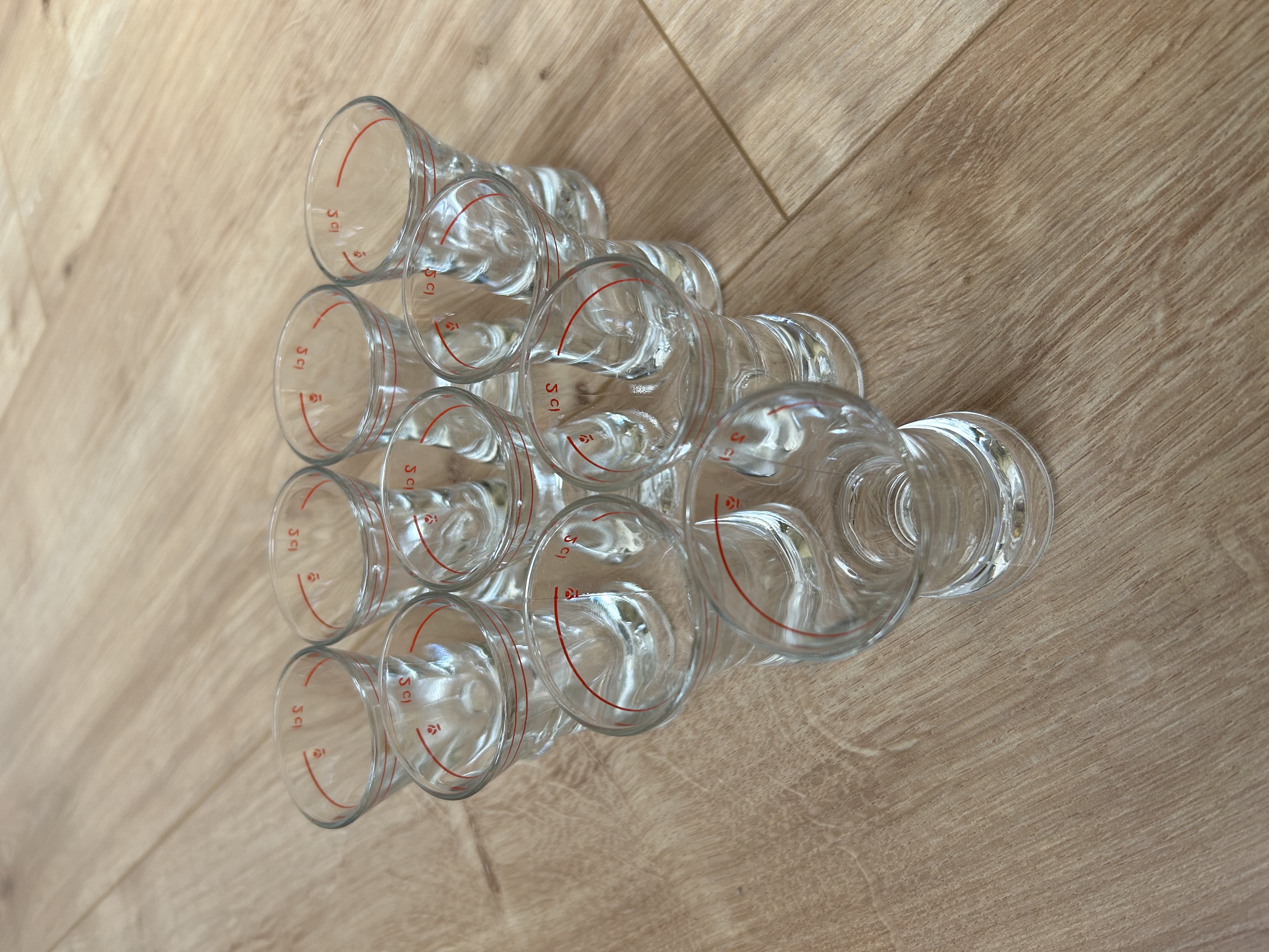 Schnapsgläser 10 St. 2 cl 1