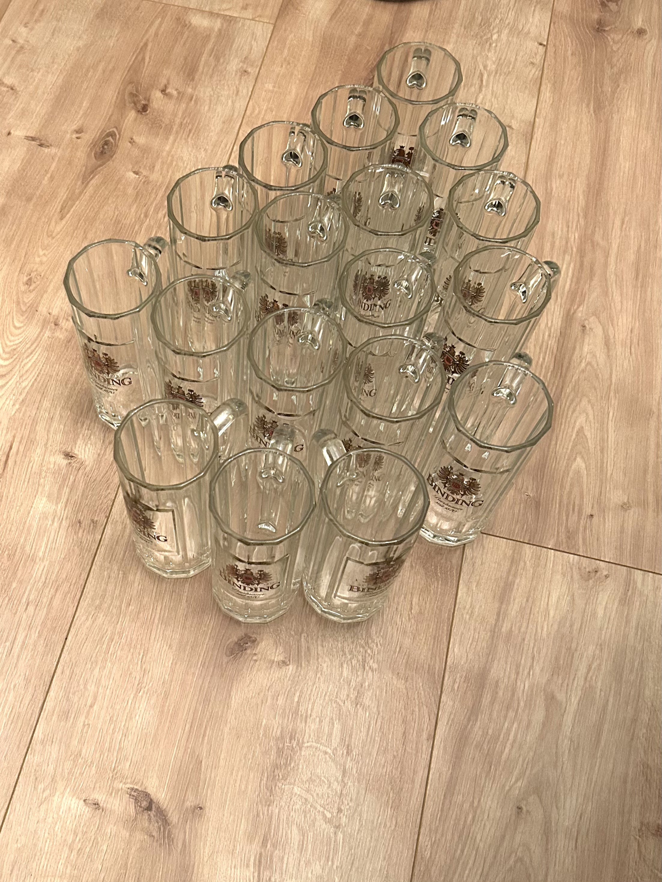 Binding-Biergläser 18 St. 0,3l 1