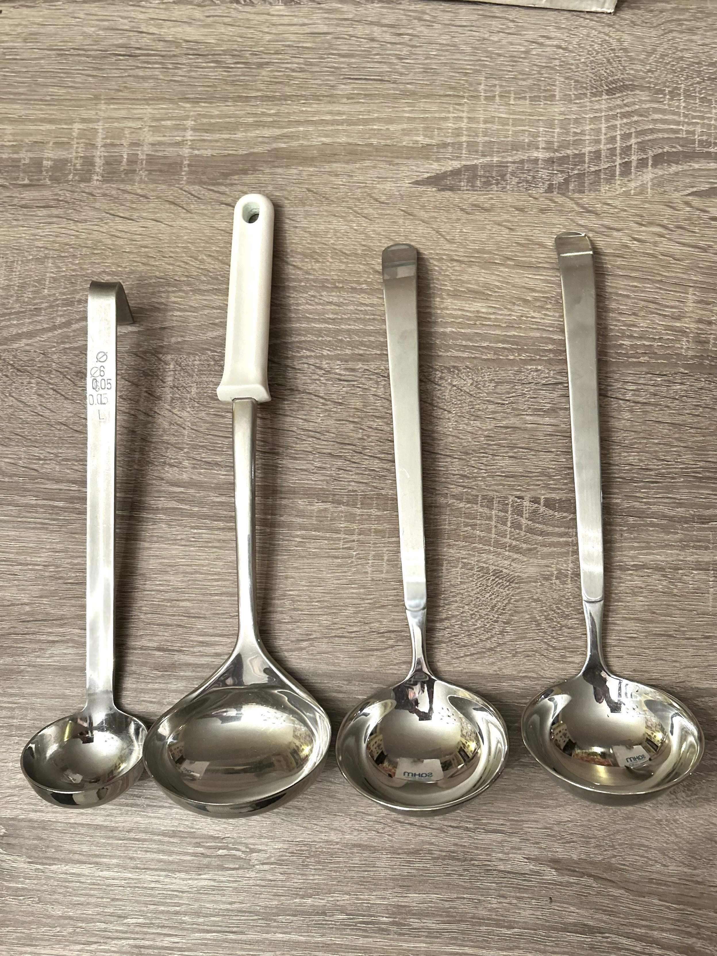 Schöpfkellen Edelstahl 4 St. image